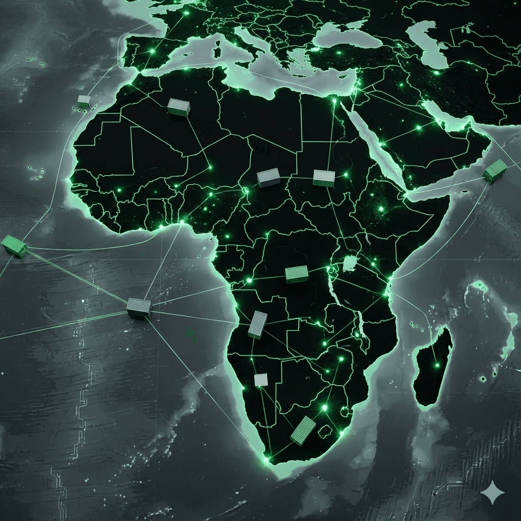Freight transport route